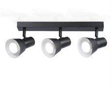 Ambrella Светильник накладной TA13122/3 BK/WH черный/белый GU10/3 max 12W 470*85*150 TA13122