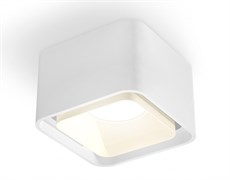 Ambrella Комплект накладного светильника с акрилом XS7832021 SWH/FR белый песок/белый матовый MR16 GU5.3 (C7832, N7755) XS7832021