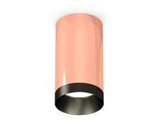 Ambrella Комплект накладного светильника XS6326004 PPG/PBK золото розовое полированное/черный полированный MR16 GU5.3 (C6326, N6131) XS6326004