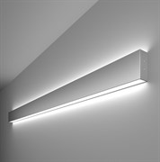 Elektrostandard 101-100-40-128 / Линейный светодиодный накладной двусторонний светильник 128см 50W 6500K матовое серебро a041473