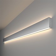Elektrostandard 101-100-40-128 / Линейный светодиодный накладной двусторонний светильник 128см 50W 4200K матовое серебро a041472