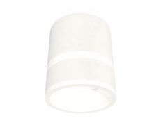 Ambrella Комплект накладного светильника с акрилом XS8110005 SWH/FR белый песок/белый матовый GX53 (C8110, N8444) XS8110005