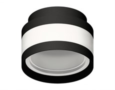 Ambrella Корпус светильника накладной C8420 SBK/CL черный песок/прозрачный D110*H70mm GX53 C8420