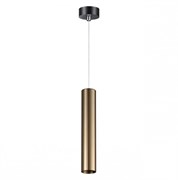 Novotech 358989 OVER NT22 бронза светлая/черный Светильник светодиодный накладной, провод 2м IP20 LED 4000K 20W 220V ALBA 358989