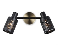 Ambrella Светильник накладной TR8668/2 BK/SB чёрный/бронза E14/2 max 60W 360*100*190 TR8668