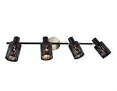 Ambrella Светильник накладной TR8670/4 BK/SB чёрный/бронза E14/4 max 60W 760*100*190 TR8670