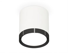Ambrella Комплект накладного светильника XS8141002 SWH/PBK белый песок/черный полированный GX53 (C8141, N8113) XS8141002