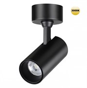 Novotech 359228 OVER NT23 220 черный Светильник накладной светодиодный IP20 LED 15W 220V 1440Лм 3000К SELENE 359228