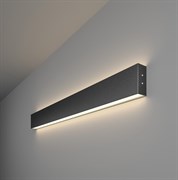 Elektrostandard 101-100-40-78 / Линейный светодиодный накладной двусторонний светильник 78см 30W 4200K черная шагрень a042927