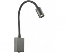 Favourite Murum Черный Светильник настенный D120xW60xH200, 3000K, 1xLED/3W 1957-1W