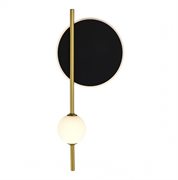 ST LUCE SL6507.431.02 Светильник настенный Шампань, Черный/Белый LED 1+1*9+4W 4000K SL6507.431.02