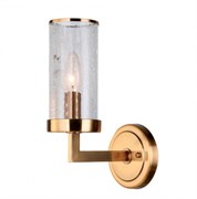 Favourite Assembly Светильник настенный металл цвета золотистой бронзы, прозрачные стекла с эффектом растрескивания 1*E14*40W 2060-1W