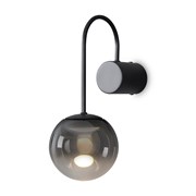 Freya LED Arch  Настенный светильник (бра) Черный FR6178WL-L5B