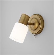 Eurosvet Настенный светильник с поворотным плафоном 20089/1 бронза a049413