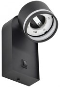IEK Светильник 4035 настенный GX53 черный LT-UBB0-4035-GX53-1-K02