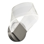 ST LUCE SL6235.101.04 Светильник настенный Никель/Прозрачный LED 1*4W 4000K SL6235.101.04