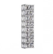 Odeon Light 4927/9WL L-VISION ODL24 483 хром/металл/хрусталь Настенный светильник LED 9W 4000K 508Лм PANTA 4927/9WL