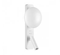 Odeon Light 7049/5WL HIGHTECH ODL25 металл/акрил белый Настенный светильник IP20 LED 1*5W ALBERGO 7049/5WL