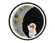 Ambrella Светильник светодиодный настенный FW11102 SBK черный песок LED 3000K/4200K/6400K 12W D300*35 FW11102