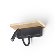 Odeon Light 3868/8WL ODL19 152 светлое дерево/дерево Настенный светильник LED 8W 560Лм 3000К WOODY 3868/8WL