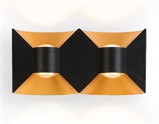 Ambrella Светильник уличный светодиодный настенный ST4477/4 BK/GD черный/золото LED 4200K 11W IP54 180*90*55 ST4477