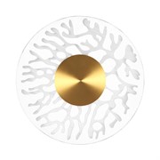 Odeon Light 6627/9WL MIDCENT ODL24 античная бронза/металл/акрил Настенный светильник IP20 LED 9W 3000K 220V SOLARIS 6627/9WL