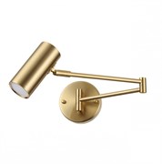 Odeon Light 4377/1W HIGHTECH ODL23 173 золотой Настенный светильник IP20 LED E14 9W RAZIO 4377/1W