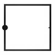 Odeon Light 4385/24WL HIGHTECH ODL23 121 черный/металл Настенный светильник IP20 RGB динамическая подсветка ПДУ в комплекте LED 24W 3000K OMEN 4385/24WL