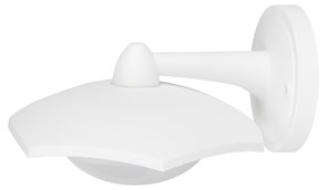 Садово-парковый светильник ЭРА ДБУ 07-8-007 Дели 5 белый 6 гранный настенный IP44 светодиодный 8Вт 3000K Б0064313