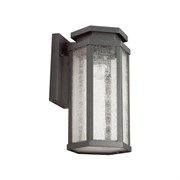Odeon Light 4048/1W ODL18 711 темно-серый/белый Уличный настенный светильник IP44 E27 100W 220V GINO 4048/1W