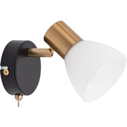 Arte Lamp A3117AP-1BK FALENA Светильник настенный с выключателем A3117AP-1BK