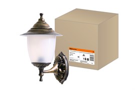 TDM Светильник Прага Эл-11-71Б 60 Вт Е27 настенный вверх бронза SQ0330-0502