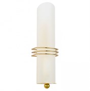 Lussole S.R.L Металл Блестящее золото /  Стекло Светильник настенный E14 40W LSA-7701-01