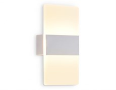 Ambrella Настенный светодиодный светильник из акрила FW200 WH/FR белый/белый матовый LED 3000K/4200K/6400K 4W 220*110*40 FW200