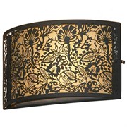 Lussole S.R.L Металл Черный /  Металл/полимер Светильник настенный E14 40W LSF-2371-01