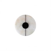 Odeon Light 4311/12WL MIDCENT ODL22 125 светлый мрамор/черный металл Настенный светильник IP20 LED 12W 277Лм 3000K NAXOS 4311/12WL