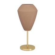 Eglo 900814 Настольная лампа CAPRAROLA, 1X40W (E27), H460, сталь, матовая латунь / матовое стекло, песочн 900814