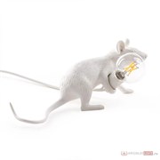 ImperiumLoft Настольная лампа Seletti Mouse Lying белый 168481-22