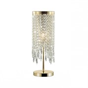 Odeon Light 5028/1T MODERN ODL23 429 золотой/прозрачный металл/хрусталь Настольная лампа E14 1*40W CHOKKA 5028/1T