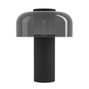 Eglo 900983 Уличная настольная лампа диммируемая сенсорная с USB-портом PONENTE, 2W (LED), 2400K-4000K, 200lm, IP44, H200, сталь, чёрный/стекло, чёрны 900983