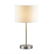 Lumion 3745/1T LN19 086 никель Настольная лампа E27 1*60W 220V NIKKI 3745/1T