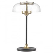 Lightstar 738973 Настольная лампа ACRILE 7W LED 295LM 120G ЗОЛОТО/ЧЕРНЫЙ 3000K 738973