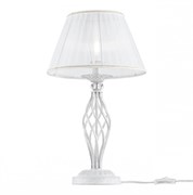 Maytoni Elegant Grace Белый с Золотом Настольная лампа 1xE14 40W ARM247-00-G