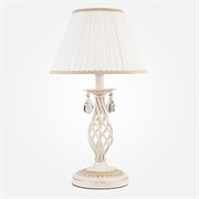 Eurosvet Настольная лампа 10054/1 белый с золотом 00000079084