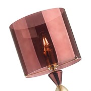 Odeon Light 4868/1S STANDING ODL_EX22 21 бордовый/стекло Абажур для высокой лампы TOWER 4868/1S