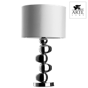 Arte Lamp Selection Хром/Белая Лампа настольная декоративная 60W E27 A4610LT-1CC
