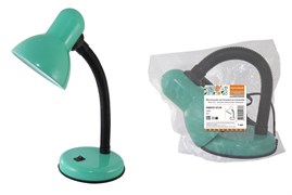 TDM Светильник настольный на основании 40Вт, E27, зеленый, (мягкая упак.) Народный SQ0337-0124