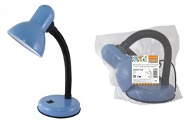 TDM Светильник настольный на основании 40Вт, E27, синий, (мягкая упак.) Народный SQ0337-0120
