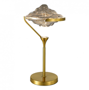 ST LUCE SL6115.304.01 Прикроватная лампа Латунь/Дымчато-Серый LED 1*19W 3000K SL6115.304.01