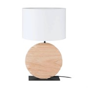 Eglo 39916 Настольная лампа CONTESSORE, 1X40W (E27), H635, сталь, дерево, черный, коричневый / текстиль, 39916